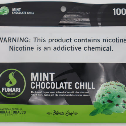 Fumari Hookah Tobacco- Mint Chocolate Chill (100 Grams).