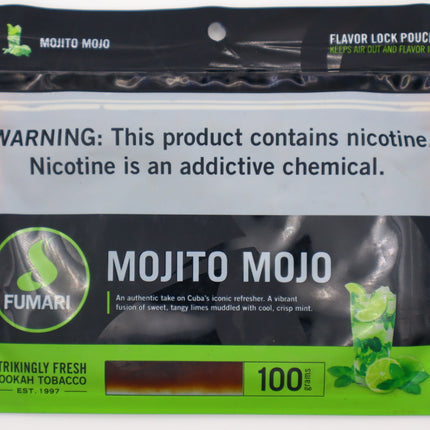 Fumari Hookah Tobacco- Mojito Mojo (100 Grams).