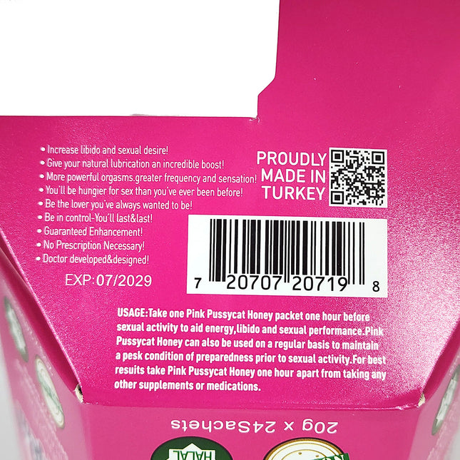 Pink Pussycat Honey.