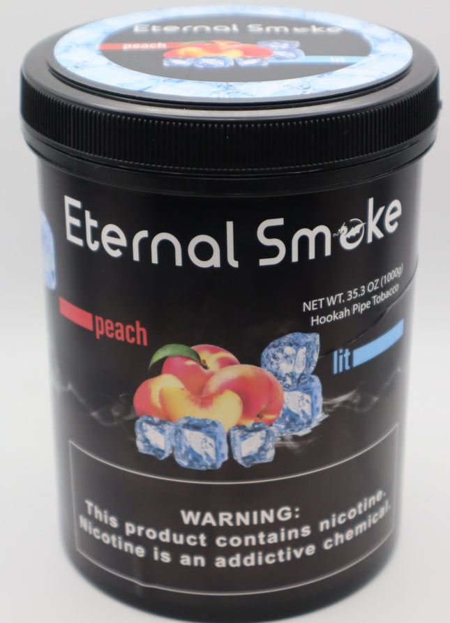 Eternal Smoke Hookah Tobacco- Peach Lit (1 Kilo).