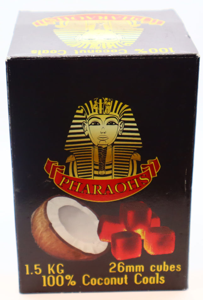 Pharaohs Cubed Coconut Coals (96 Pieces).