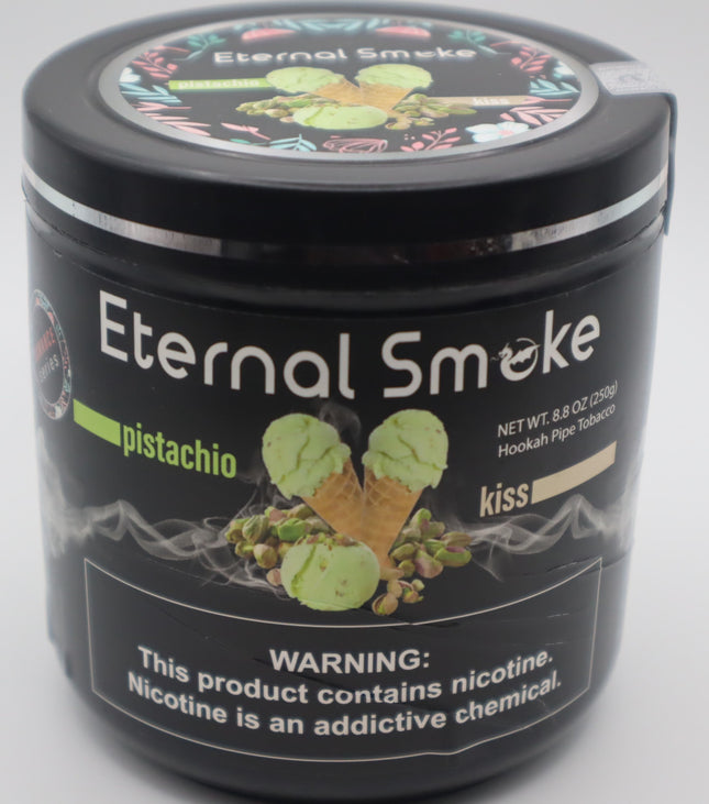Eternal Smoke Hookah Tobacco- Pistachio Kiss (250 Grams).