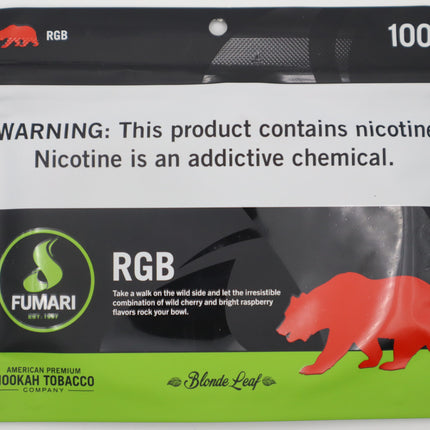 Fumari Hookah Tobacco- Red Gummy Bear.
