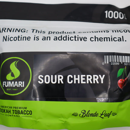 Fumari Hookah Tobacco- Sour Cherry (1 Kilo).