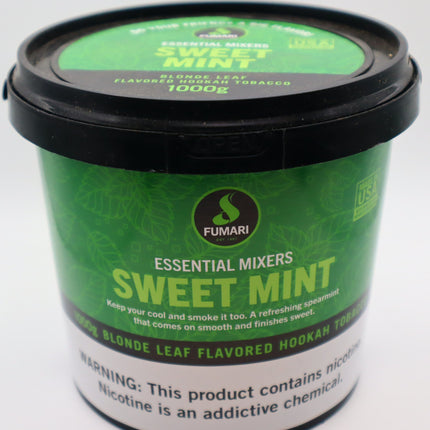 Fumari Hookah Tobacco- Sweet Mint (1 Kilo).