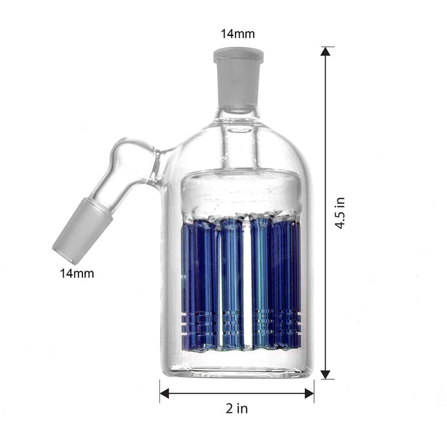 Ash Catcher 45° Degree Angle 14mm with Tree Percolator.