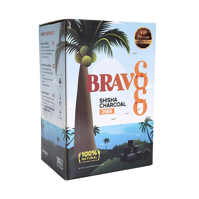 Bravo Coco Coconut Shisha Charcoal.