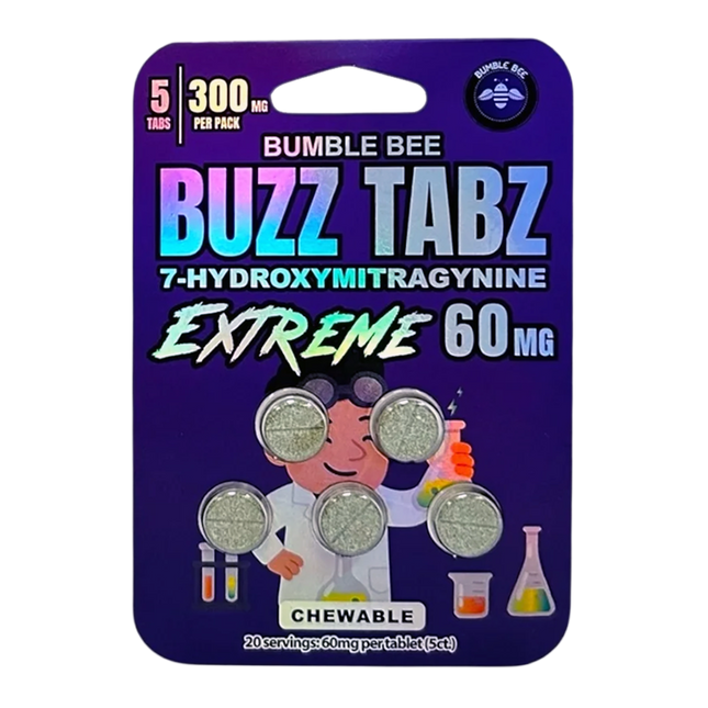 Bumble Bee Buzz Tabz Extreme 60mg.