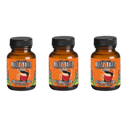 Bumblebee Buzz Tabz Platinum 40mg.