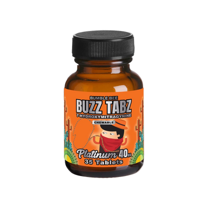 Bumblebee Buzz Tabz Platinum 40mg.