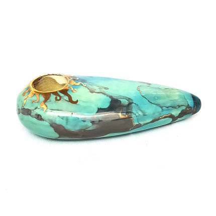 Ceramic Hand Pipe.