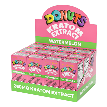 Donuts Kratom Extract 250mg Watermelon Shot.