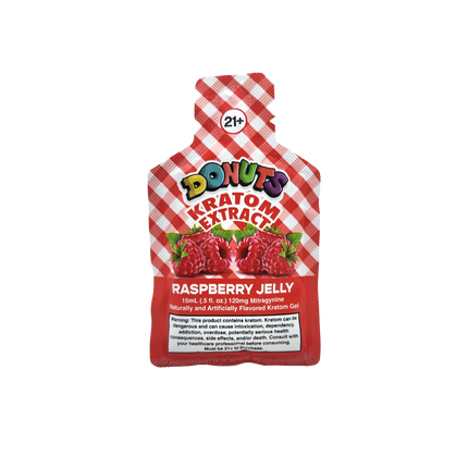 Donuts Kratom Extract - Raspberry Jelly.