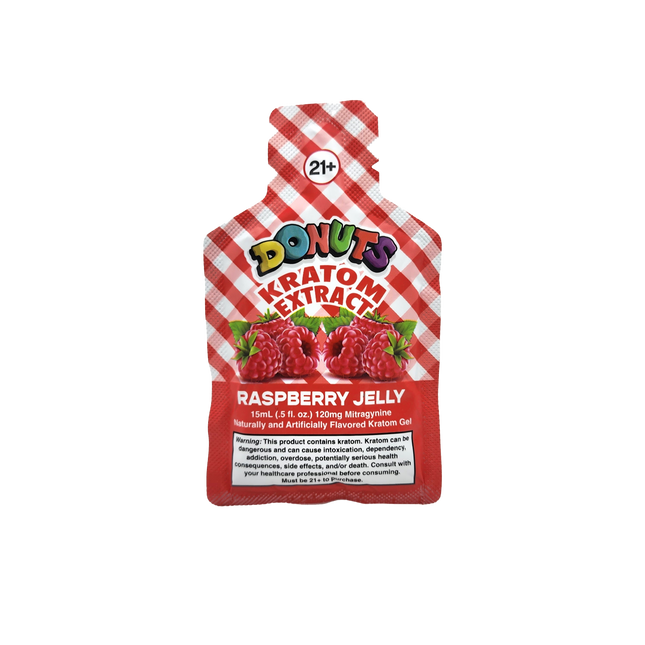 Donuts Kratom Extract - Raspberry Jelly.