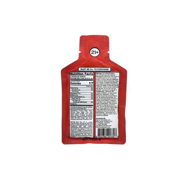 Donuts Kratom Extract - Raspberry Jelly.