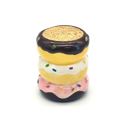 Donut Stack Ceramic Stash Jar.