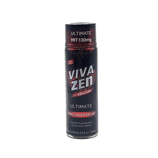 Viva Zen Ultimate Kratom Liquid 130mg 15ml.