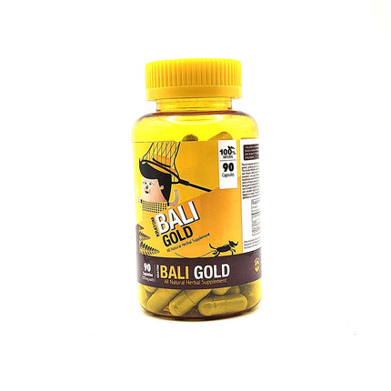 Bumble Bee Kratom Bali Gold Capsules 90 Count.