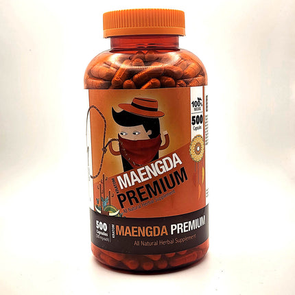 Bumble Bee Kratom Maengda Premium Capsules 500 Count.