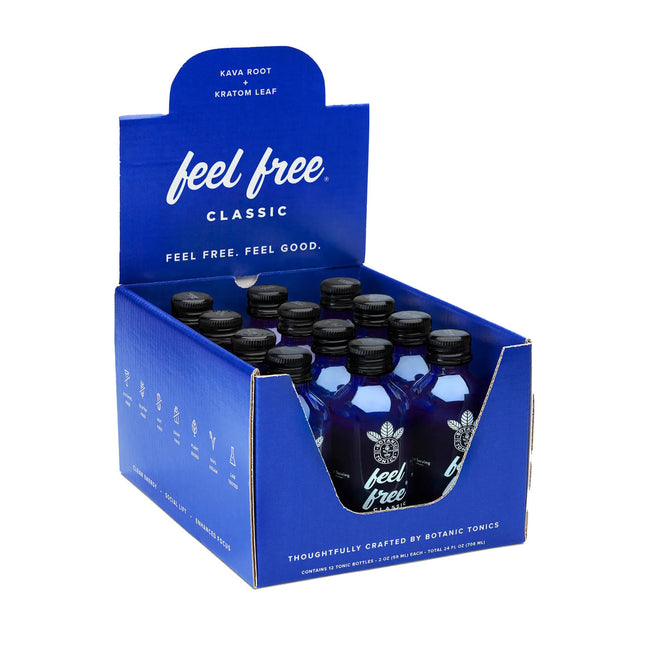Feel Free Botanical Shots - Box of 12.