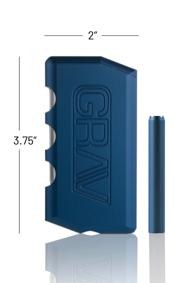 GRAV Dugout: Ultimate Portable Smoking System Midnight Blue