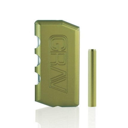 GRAV Dugout: Ultimate Portable Smoking System Chartreuse