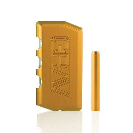 GRAV Dugout: Ultimate Portable Smoking System Golden Rod