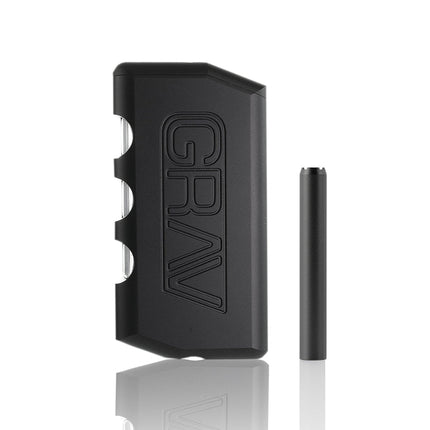 GRAV Dugout: Ultimate Portable Smoking System Black