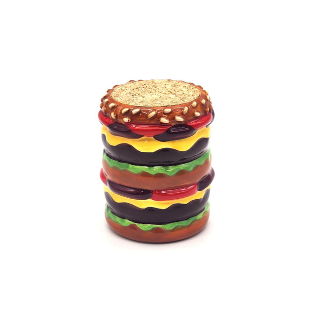 Burger Stack Ceramic Stash Jar.