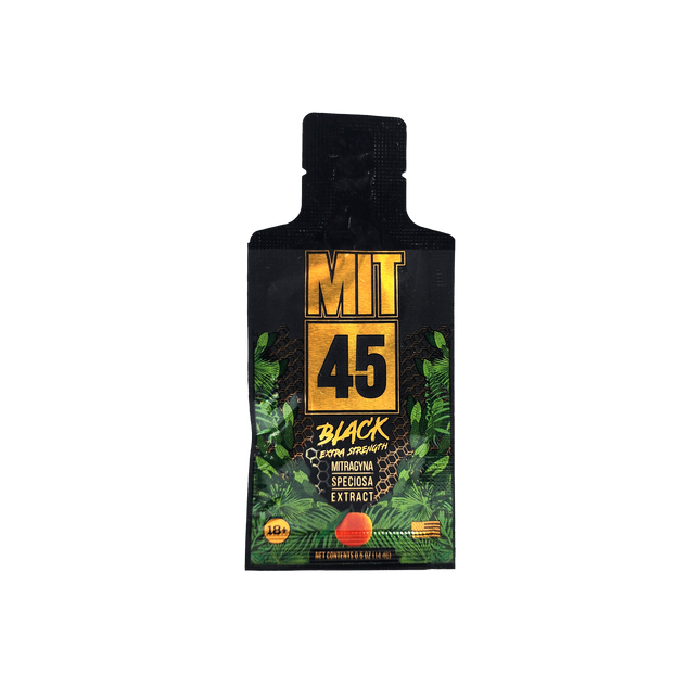 MIT 45 BLACK EXTRA STRENGTH Liquid Kratom Extract.