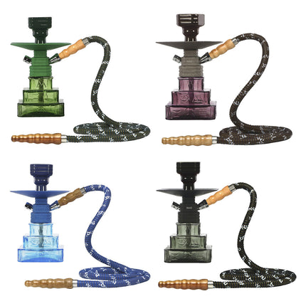 MYA TUT 292 Glass Small Hookah.