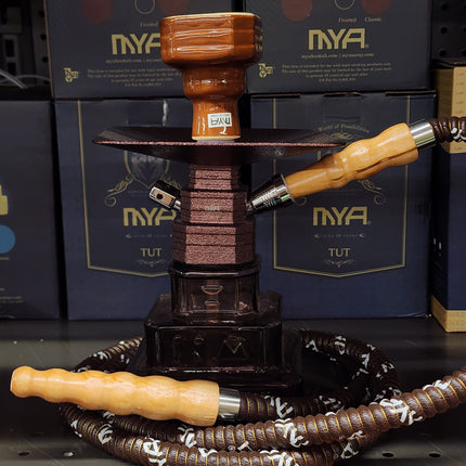 MYA TUT 292 Glass Small Hookah.