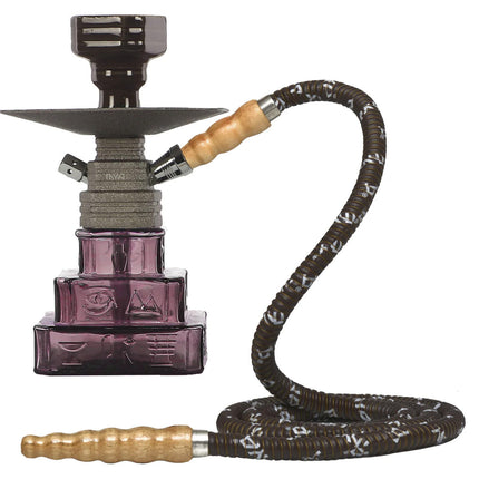 MYA TUT 292 Glass Small Hookah.