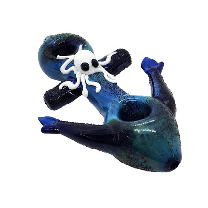 Octopus On Anchor Hand Pipe.