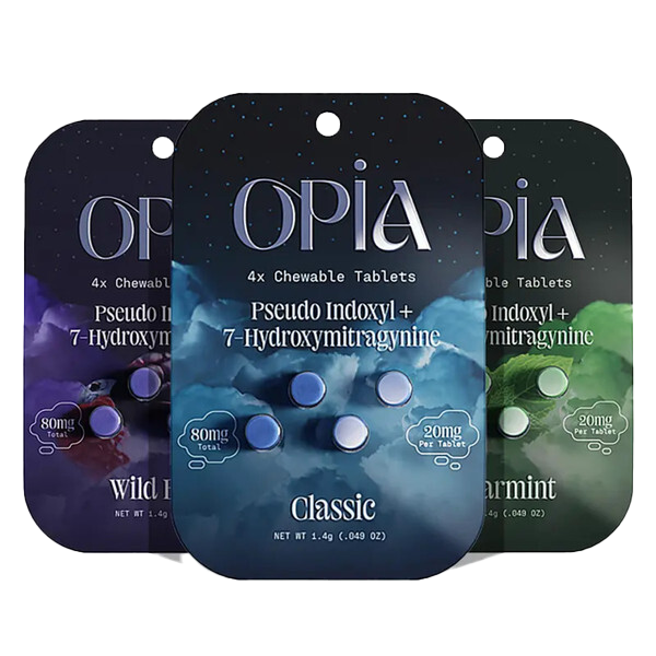 OPIA 7 Hydroxy Pseudo Tablets.