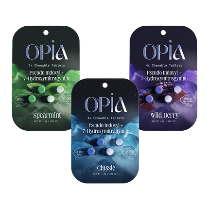 OPIA 7 Hydroxy Pseudo Tablets.