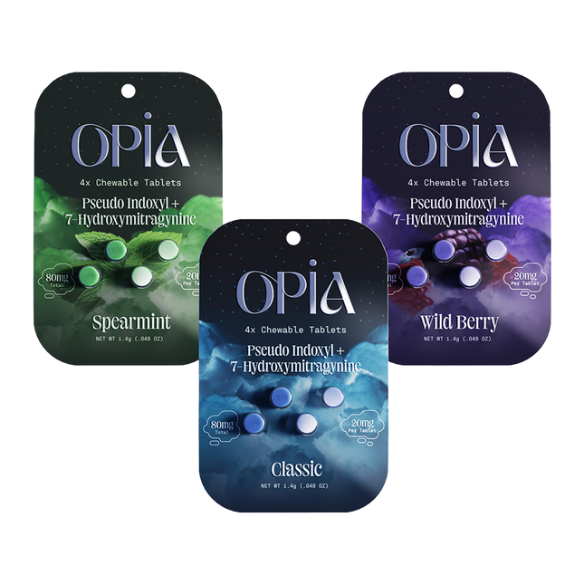 OPIA 7 Hydroxy Pseudo Tablets.