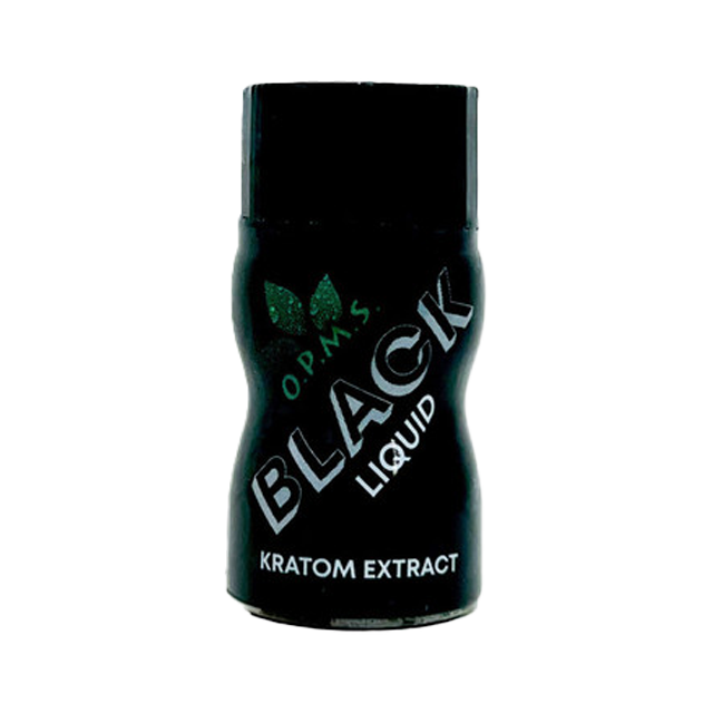 OPMS Black Liquid Kratom Extract.