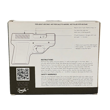 Pyro Pistol Model P19: The Ultimate 2-in-1 Storage and Torch Lighter.