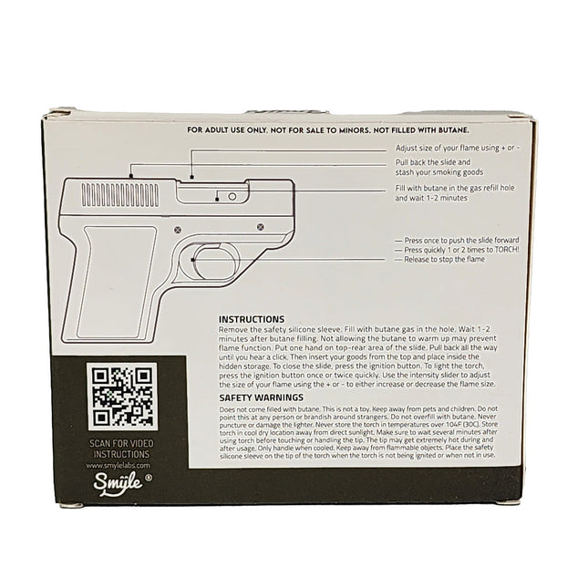 Pyro Pistol Model P19: The Ultimate 2-in-1 Storage and Torch Lighter.