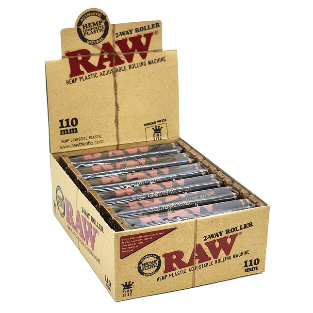 RAW 2-Way Hemp Plastic Adjustable Rolling Machine.