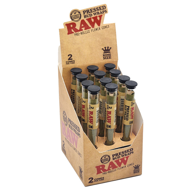 RAW Pre-Rolled Flower Cones.