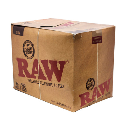 RAW Slim Unrefined Cellulose Filters.