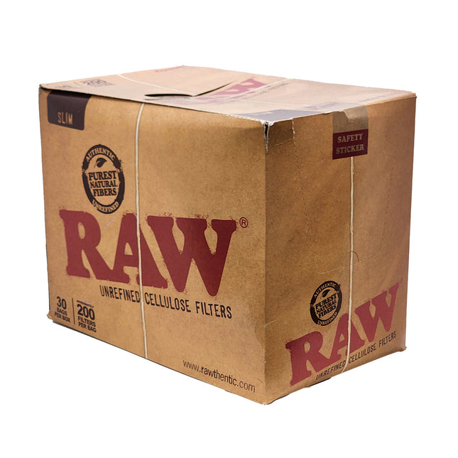 RAW Slim Unrefined Cellulose Filters.
