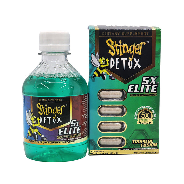 Stinger Detox 5x Elite - Tropical Fusion Flavor.