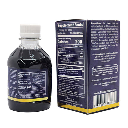 Stinger Detox The Buzz - Grape Flavor.