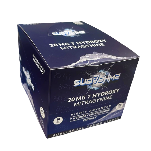 SUB7-OHMZ Highly Advanced Hydroxy 20mg Shot - Wholesale Box of 20 shots.