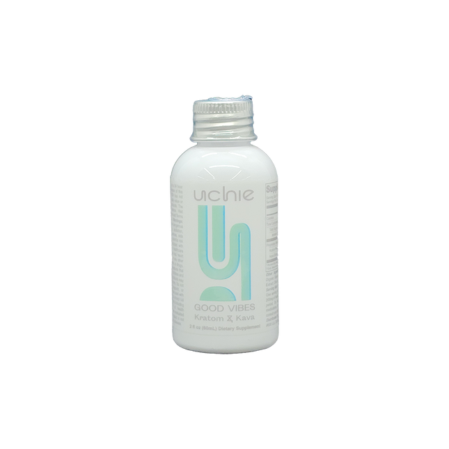 Uchie Good Vibes Kratom x Kava Shot.