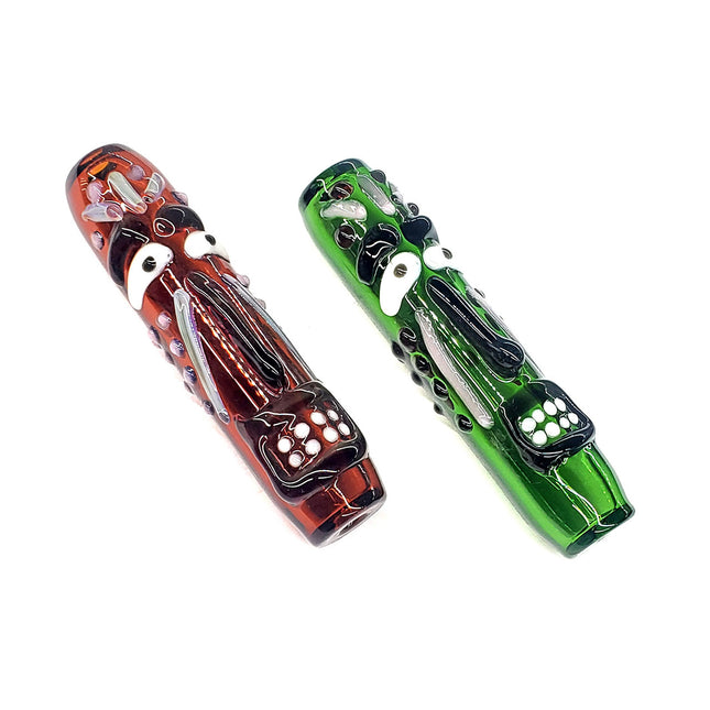 Tiki Totem Hand Pipes.