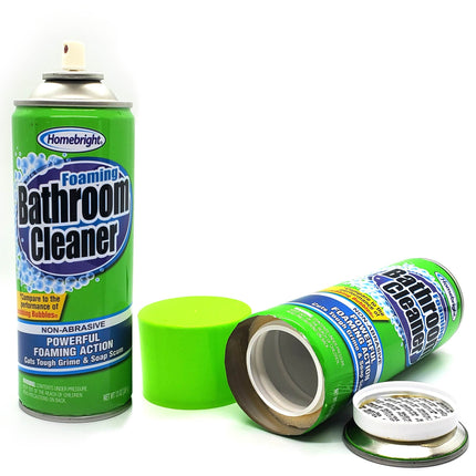 Foaming Bathroom Cleaner Stash Can Diversion Hidden Safe.